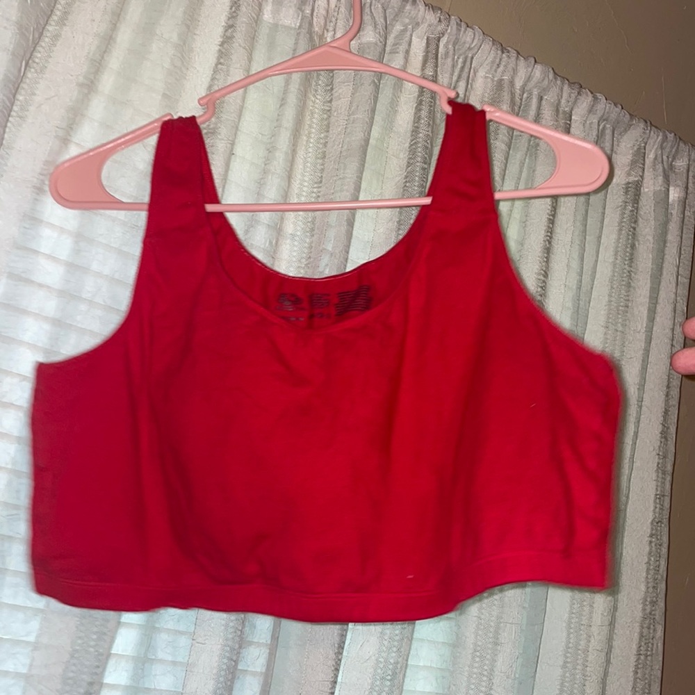 red fruit of the loom cami top!